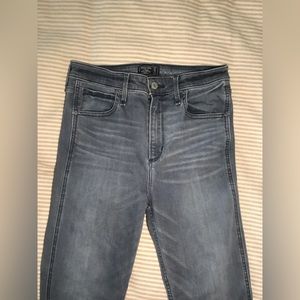 Abercrombie & Fitch ultra high-rise super skinny jeans